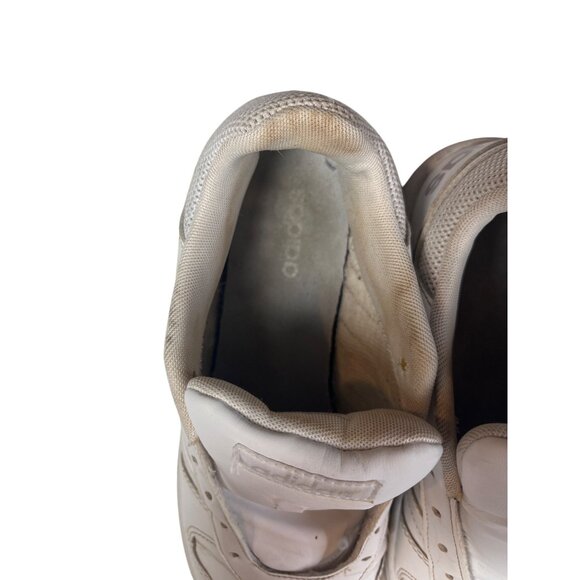 Adidas Mens White Sneakers Size 10.5 EU 44.2 Classic Style Casual Shoes C76 - Picture 6 of 9